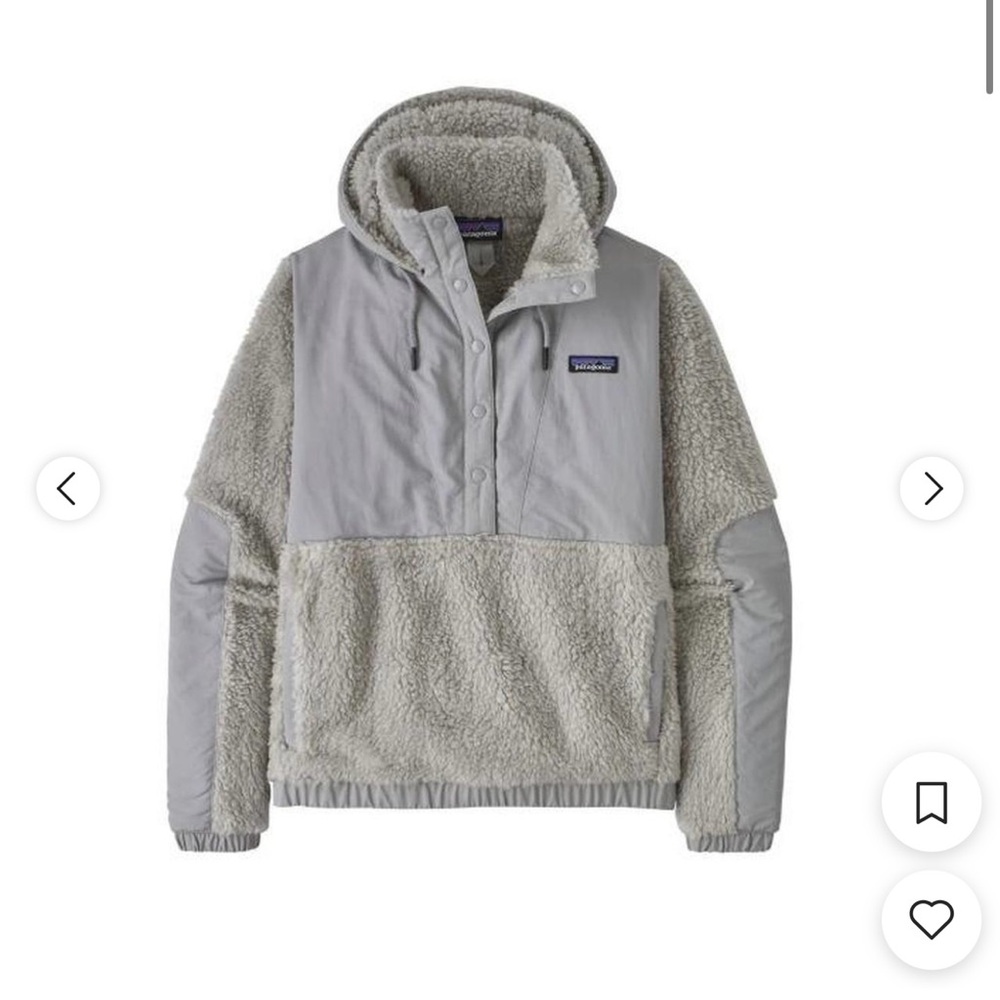 Patagonia Light Gray Fleece Jacket